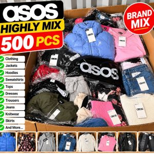 Mixed Clothing Pallet – 500 Pieces | Men’s & Women’s Clothing + Footwear
